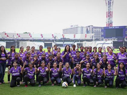 KKR to wear special kit at training before CSK game, dedicated to their 'Shahoshi Rani' initiative | KKR to wear special kit at training before CSK game, dedicated to their 'Shahoshi Rani' initiative