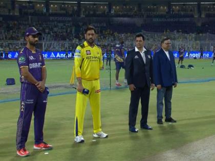 Kolkata win toss, opt to bat against CSK; KKR's Venkatesh Iyer misses out | Kolkata win toss, opt to bat against CSK; KKR's Venkatesh Iyer misses out