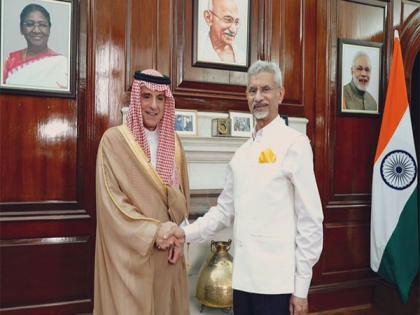 Jaishankar meets Saudi Arabia's Minister Aljubeir, shares India's perpective on countering terrorism | Jaishankar meets Saudi Arabia's Minister Aljubeir, shares India's perpective on countering terrorism Jaishankar meets Saudi Arabia's Minister Aljubeir, shares India's perpective on countering terrorism | Jaishankar meets Saudi Arabia's Minister Aljubeir, shares India's perpective on countering terrorism