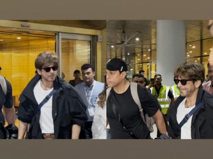 SRK returns to Mumbai after his big Met Gala 2025 debut | SRK returns to Mumbai after his big Met Gala 2025 debut SRK returns to Mumbai after his big Met Gala 2025 debut | SRK returns to Mumbai after his big Met Gala 2025 debut