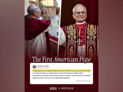 "I look forward to meeting Pope Leo XIV," White House congratulates Pope Leo XIV on election win | "I look forward to meeting Pope Leo XIV," White House congratulates Pope Leo XIV on election win "I look forward to meeting Pope Leo XIV," White House congratulates Pope Leo XIV on election win | "I look forward to meeting Pope Leo XIV," White House congratulates Pope Leo XIV on election win
