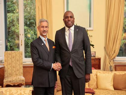 Jaishankar, UK Foreign Secy Lammy hold discussions centered around countering terrorism | Jaishankar, UK Foreign Secy Lammy hold discussions centered around countering terrorism Jaishankar, UK Foreign Secy Lammy hold discussions centered around countering terrorism | Jaishankar, UK Foreign Secy Lammy hold discussions centered around countering terrorism