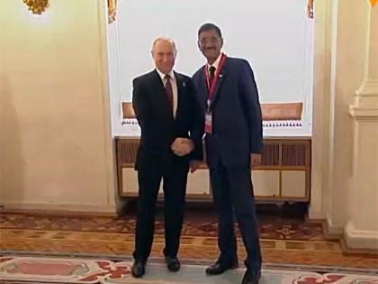 MoS Sanjay Seth meets President Putin, thanks Russia for support in fight against terrorism | MoS Sanjay Seth meets President Putin, thanks Russia for support in fight against terrorism MoS Sanjay Seth meets President Putin, thanks Russia for support in fight against terrorism | MoS Sanjay Seth meets President Putin, thanks Russia for support in fight against terrorism
