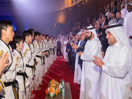 Crown Prince of Fujairah attends opening of World Taekwondo Cadet Championships 2025 | Crown Prince of Fujairah attends opening of World Taekwondo Cadet Championships 2025 Crown Prince of Fujairah attends opening of World Taekwondo Cadet Championships 2025 | Crown Prince of Fujairah attends opening of World Taekwondo Cadet Championships 2025