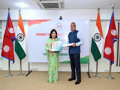 India gifts 15 EVs to Nepal, facilitating effective organization of Sagarmatha Sambad | India gifts 15 EVs to Nepal, facilitating effective organization of Sagarmatha Sambad India gifts 15 EVs to Nepal, facilitating effective organization of Sagarmatha Sambad | India gifts 15 EVs to Nepal, facilitating effective organization of Sagarmatha Sambad