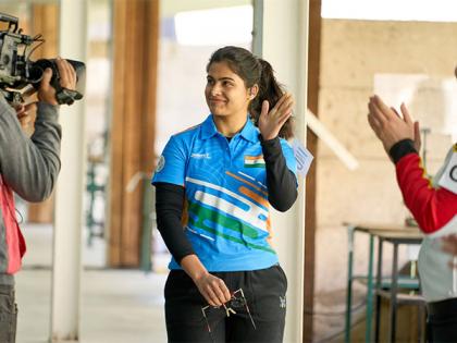 Manu Bhaker salutes "greatest mother" "Bharat Mata" on Mother's Day | Manu Bhaker salutes "greatest mother" "Bharat Mata" on Mother's Day Manu Bhaker salutes "greatest mother" "Bharat Mata" on Mother's Day | Manu Bhaker salutes "greatest mother" "Bharat Mata" on Mother's Day