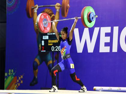 KIYG 2025: NCOE Lucknow's Aisengfa Gogoi breaks youth national record, clinches 55kg weightlifting gold | KIYG 2025: NCOE Lucknow's Aisengfa Gogoi breaks youth national record, clinches 55kg weightlifting gold KIYG 2025: NCOE Lucknow's Aisengfa Gogoi breaks youth national record, clinches 55kg weightlifting gold | KIYG 2025: NCOE Lucknow's Aisengfa Gogoi breaks youth national record, clinches 55kg weightlifting gold
