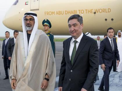 Crown Prince of Abu Dhabi arrives in Astana on official visit | Crown Prince of Abu Dhabi arrives in Astana on official visit Crown Prince of Abu Dhabi arrives in Astana on official visit | Crown Prince of Abu Dhabi arrives in Astana on official visit