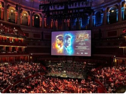 'RRR' gets grand screening at London's Royal Albert Hall | 'RRR' gets grand screening at London's Royal Albert Hall 'RRR' gets grand screening at London's Royal Albert Hall | 'RRR' gets grand screening at London's Royal Albert Hall