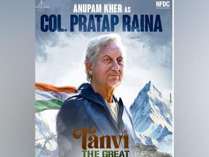 'Tanvi The Great': Anupam Kher to play Col. Pratap Raina, shares charcater poster from film | 'Tanvi The Great': Anupam Kher to play Col. Pratap Raina, shares charcater poster from film 'Tanvi The Great': Anupam Kher to play Col. Pratap Raina, shares charcater poster from film | 'Tanvi The Great': Anupam Kher to play Col. Pratap Raina, shares charcater poster from film