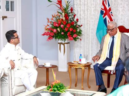 MoS Pabitra Margherita calls on President of Fiji Ratu Naiqama Tawakecolati Lalabalavu | MoS Pabitra Margherita calls on President of Fiji Ratu Naiqama Tawakecolati Lalabalavu MoS Pabitra Margherita calls on President of Fiji Ratu Naiqama Tawakecolati Lalabalavu | MoS Pabitra Margherita calls on President of Fiji Ratu Naiqama Tawakecolati Lalabalavu