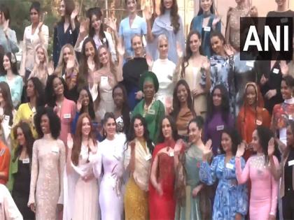 Miss World 2025: 109 contestants of beauty pageant visit Charminar in Hyderabad, pose for snaps | Miss World 2025: 109 contestants of beauty pageant visit Charminar in Hyderabad, pose for snaps Miss World 2025: 109 contestants of beauty pageant visit Charminar in Hyderabad, pose for snaps | Miss World 2025: 109 contestants of beauty pageant visit Charminar in Hyderabad, pose for snaps