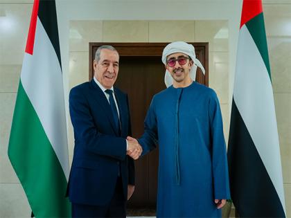 Abdullah bin Zayed receives Hussein Al-Sheikh, discussing regional developments | Abdullah bin Zayed receives Hussein Al-Sheikh, discussing regional developments Abdullah bin Zayed receives Hussein Al-Sheikh, discussing regional developments | Abdullah bin Zayed receives Hussein Al-Sheikh, discussing regional developments