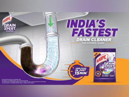 Harpic Unveils a Revolutionary Innovation with Harpic DrainXpert - India's Fastest Drain Cleaner for Kitchen Clogs* | Harpic Unveils a Revolutionary Innovation with Harpic DrainXpert - India's Fastest Drain Cleaner for Kitchen Clogs* Harpic Unveils a Revolutionary Innovation with Harpic DrainXpert - India's Fastest Drain Cleaner for Kitchen Clogs* | Harpic Unveils a Revolutionary Innovation with Harpic DrainXpert - India's Fastest Drain Cleaner for Kitchen Clogs*