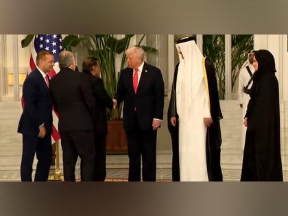 Mukesh Ambani meets U.S. President Donald Trump and Qatari Emir in Doha | Mukesh Ambani meets U.S. President Donald Trump and Qatari Emir in Doha Mukesh Ambani meets U.S. President Donald Trump and Qatari Emir in Doha | Mukesh Ambani meets U.S. President Donald Trump and Qatari Emir in Doha