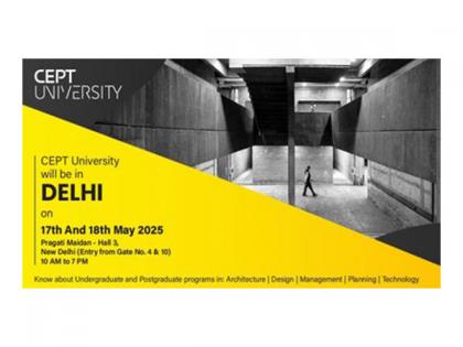Build India's Future: Discover Career Paths in City Planning, Construction, and Design with CEPT University at Pragati Maidan, May 17-18 | Build India's Future: Discover Career Paths in City Planning, Construction, and Design with CEPT University at Pragati Maidan, May 17-18 Build India's Future: Discover Career Paths in City Planning, Construction, and Design with CEPT University at Pragati Maidan, May 17-18 | Build India's Future: Discover Career Paths in City Planning, Construction, and Design with CEPT University at Pragati Maidan, May 17-18