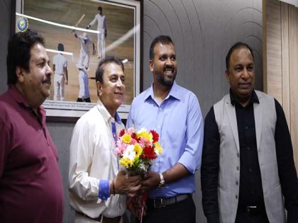 Sunil Gavaskar inaugurates '10000 Gavaskar' a board room named in his honour at BCCI HQ | Sunil Gavaskar inaugurates '10000 Gavaskar' a board room named in his honour at BCCI HQ
