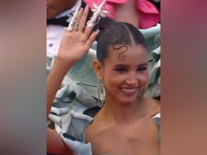 Nancy Tyagi wows Cannes for the second time with self-designed silver gown | Nancy Tyagi wows Cannes for the second time with self-designed silver gown Nancy Tyagi wows Cannes for the second time with self-designed silver gown | Nancy Tyagi wows Cannes for the second time with self-designed silver gown