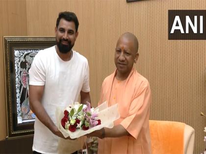 Mohammed Shami meets UP CM Yogi Adityanath | Mohammed Shami meets UP CM Yogi Adityanath