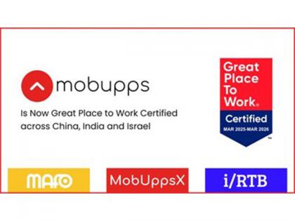 Mobupps Earns Great Place to Work® Certification across Israel, China and India | Mobupps Earns Great Place to Work® Certification across Israel, China and India Mobupps Earns Great Place to Work® Certification across Israel, China and India | Mobupps Earns Great Place to Work® Certification across Israel, China and India
