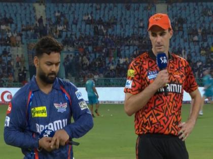 Sunrisers Hyderabad win toss, opt to bowl against LSG, O'Rourke handed IPL debut by Lucknow | Sunrisers Hyderabad win toss, opt to bowl against LSG, O'Rourke handed IPL debut by Lucknow