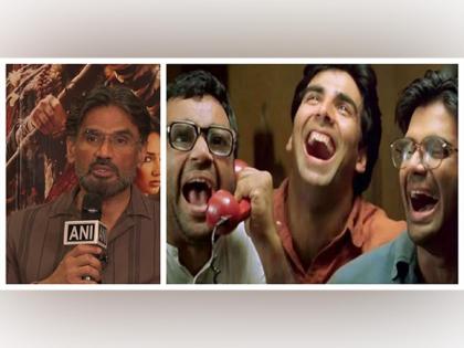 "100% cannot happen without Paresh Rawal," says a 'heartbroken' Suniel Shetty over Babu Bhaiya's exit from Hera Pheri 3 | "100% cannot happen without Paresh Rawal," says a 'heartbroken' Suniel Shetty over Babu Bhaiya's exit from Hera Pheri 3 "100% cannot happen without Paresh Rawal," says a 'heartbroken' Suniel Shetty over Babu Bhaiya's exit from Hera Pheri 3 | "100% cannot happen without Paresh Rawal," says a 'heartbroken' Suniel Shetty over Babu Bhaiya's exit from Hera Pheri 3