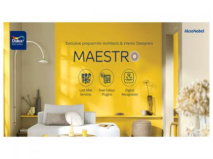 AkzoNobel India launches 'Dulux Maestro' Program to strengthen collaboration with architects and interior designers | AkzoNobel India launches 'Dulux Maestro' Program to strengthen collaboration with architects and interior designers AkzoNobel India launches 'Dulux Maestro' Program to strengthen collaboration with architects and interior designers | AkzoNobel India launches 'Dulux Maestro' Program to strengthen collaboration with architects and interior designers