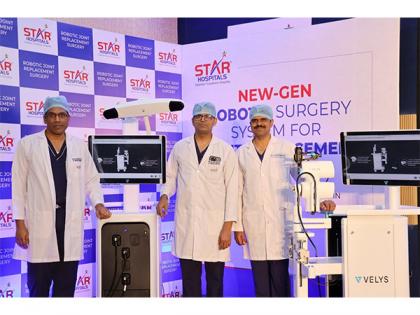 STAR Hospitals, Nanakramguda Launches New-Gen Robotic Surgery System for Joint Replacement Surgery | STAR Hospitals, Nanakramguda Launches New-Gen Robotic Surgery System for Joint Replacement Surgery STAR Hospitals, Nanakramguda Launches New-Gen Robotic Surgery System for Joint Replacement Surgery | STAR Hospitals, Nanakramguda Launches New-Gen Robotic Surgery System for Joint Replacement Surgery