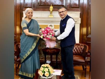 NSE MD Ashish Kumar Chauhan meets Finance Minister Nirmala Sitharaman | NSE MD Ashish Kumar Chauhan meets Finance Minister Nirmala Sitharaman NSE MD Ashish Kumar Chauhan meets Finance Minister Nirmala Sitharaman | NSE MD Ashish Kumar Chauhan meets Finance Minister Nirmala Sitharaman