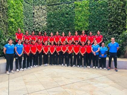 Indian Junior Women's Hockey team leaves for Four Nations Tournament in Argentina | Indian Junior Women's Hockey team leaves for Four Nations Tournament in Argentina Indian Junior Women's Hockey team leaves for Four Nations Tournament in Argentina | Indian Junior Women's Hockey team leaves for Four Nations Tournament in Argentina