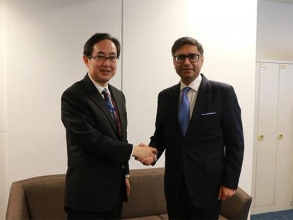 Foreign Secretary Vikram Misri and Japanese Senior Deputy FM Namazu hold key talks on Indo-Pacific cooperation | Foreign Secretary Vikram Misri and Japanese Senior Deputy FM Namazu hold key talks on Indo-Pacific cooperation Foreign Secretary Vikram Misri and Japanese Senior Deputy FM Namazu hold key talks on Indo-Pacific cooperation | Foreign Secretary Vikram Misri and Japanese Senior Deputy FM Namazu hold key talks on Indo-Pacific cooperation
