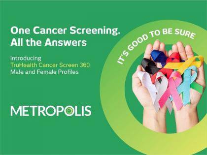 Metropolis Healthcare Launches TruHealth Cancer Screen 360, a First-of-its-kind Initiative to Strengthen Preventive Oncology in India | Metropolis Healthcare Launches TruHealth Cancer Screen 360, a First-of-its-kind Initiative to Strengthen Preventive Oncology in India Metropolis Healthcare Launches TruHealth Cancer Screen 360, a First-of-its-kind Initiative to Strengthen Preventive Oncology in India | Metropolis Healthcare Launches TruHealth Cancer Screen 360, a First-of-its-kind Initiative to Strengthen Preventive Oncology in India