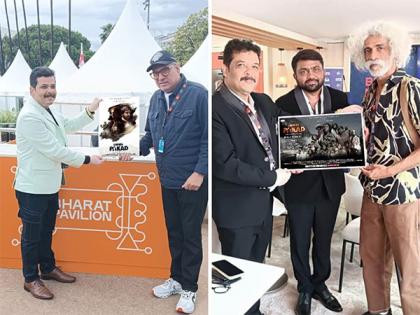 Boman Irani and Makarand Deshpande Unveil Chindi Pakad Poster at 78th Cannes Film Festival | Boman Irani and Makarand Deshpande Unveil Chindi Pakad Poster at 78th Cannes Film Festival Boman Irani and Makarand Deshpande Unveil Chindi Pakad Poster at 78th Cannes Film Festival | Boman Irani and Makarand Deshpande Unveil Chindi Pakad Poster at 78th Cannes Film Festival
