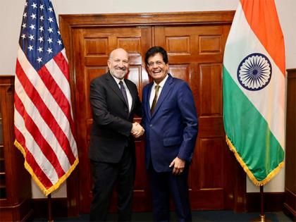 Piyush Goyal meets US Secretary Howard Lutnick for a mutually beneficial India-US trade agreement | Piyush Goyal meets US Secretary Howard Lutnick for a mutually beneficial India-US trade agreement Piyush Goyal meets US Secretary Howard Lutnick for a mutually beneficial India-US trade agreement | Piyush Goyal meets US Secretary Howard Lutnick for a mutually beneficial India-US trade agreement