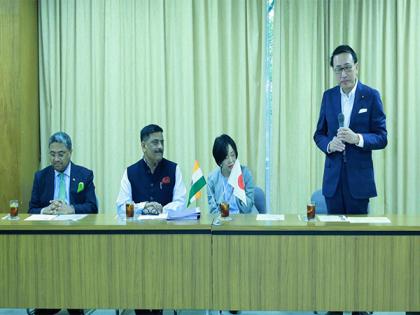 All-party delegation meets Japanese lawmaker Yasuhiro Hanashi, highlights India's "unified" stance against terrorism | All-party delegation meets Japanese lawmaker Yasuhiro Hanashi, highlights India's "unified" stance against terrorism All-party delegation meets Japanese lawmaker Yasuhiro Hanashi, highlights India's "unified" stance against terrorism | All-party delegation meets Japanese lawmaker Yasuhiro Hanashi, highlights India's "unified" stance against terrorism