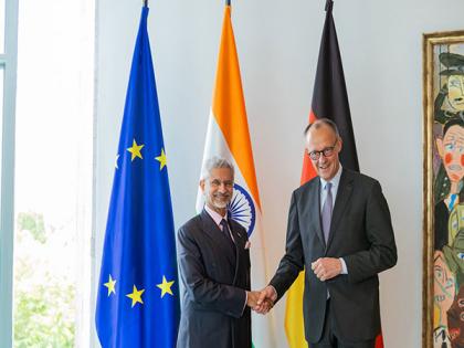 Jaishankar meets German Chancellor Friedrich Merz, conveys best wishes of PM Modi | Jaishankar meets German Chancellor Friedrich Merz, conveys best wishes of PM Modi Jaishankar meets German Chancellor Friedrich Merz, conveys best wishes of PM Modi | Jaishankar meets German Chancellor Friedrich Merz, conveys best wishes of PM Modi