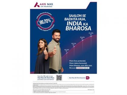 Axis Max Life Achieves Highest-Ever Claims Paid Ratio of 99.70% in FY25; Surpasses 99% Benchmark for Sixth Consecutive Year | Axis Max Life Achieves Highest-Ever Claims Paid Ratio of 99.70% in FY25; Surpasses 99% Benchmark for Sixth Consecutive Year