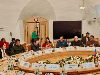 All-party delegation led by MP Kanimozhi received by Russia's Federal Assembly | All-party delegation led by MP Kanimozhi received by Russia's Federal Assembly All-party delegation led by MP Kanimozhi received by Russia's Federal Assembly | All-party delegation led by MP Kanimozhi received by Russia's Federal Assembly