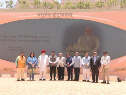"Divine darshan...": All-party delegation led by Shrikant Shinde visits BAPS temple in Abu Dhabi | "Divine darshan...": All-party delegation led by Shrikant Shinde visits BAPS temple in Abu Dhabi "Divine darshan...": All-party delegation led by Shrikant Shinde visits BAPS temple in Abu Dhabi | "Divine darshan...": All-party delegation led by Shrikant Shinde visits BAPS temple in Abu Dhabi