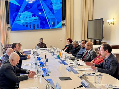 Former Russian PM Mikhail Fradkov meets Kanimozhi-led delegation; discusses threats posed by terrorism | Former Russian PM Mikhail Fradkov meets Kanimozhi-led delegation; discusses threats posed by terrorism Former Russian PM Mikhail Fradkov meets Kanimozhi-led delegation; discusses threats posed by terrorism | Former Russian PM Mikhail Fradkov meets Kanimozhi-led delegation; discusses threats posed by terrorism