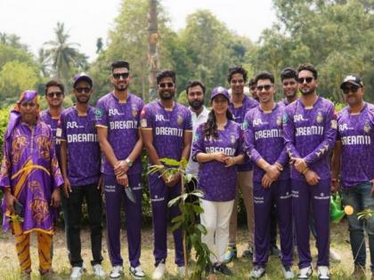 KKR's 'Runs to Roots' returns: KKR Co-owner Juhi Chawla, cricket stars plant first trees of 2025 initiative | KKR's 'Runs to Roots' returns: KKR Co-owner Juhi Chawla, cricket stars plant first trees of 2025 initiative