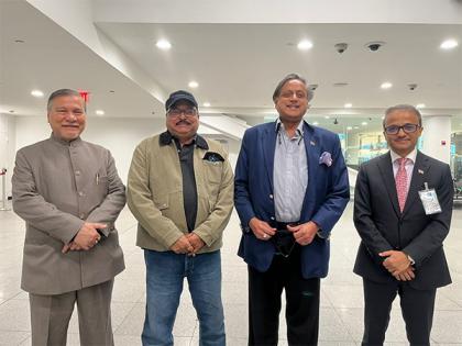 Members of all-party delegation led by Congress MP Shashi Tharoor arrive in US | Members of all-party delegation led by Congress MP Shashi Tharoor arrive in US Members of all-party delegation led by Congress MP Shashi Tharoor arrive in US | Members of all-party delegation led by Congress MP Shashi Tharoor arrive in US
