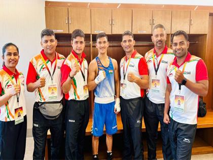 Thailand Open Boxing: Sanju MS dominates Japan's Kokufu to reach women's 60kg quarters, Pawan Bartwal packs off Thailand's Saengphet to advance to next round | Thailand Open Boxing: Sanju MS dominates Japan's Kokufu to reach women's 60kg quarters, Pawan Bartwal packs off Thailand's Saengphet to advance to next round Thailand Open Boxing: Sanju MS dominates Japan's Kokufu to reach women's 60kg quarters, Pawan Bartwal packs off Thailand's Saengphet to advance to next round | Thailand Open Boxing: Sanju MS dominates Japan's Kokufu to reach women's 60kg quarters, Pawan Bartwal packs off Thailand's Saengphet to advance to next round