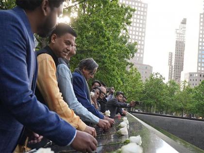 All-Party Delegation pays tribute at 9/11 memorial in New York | All-Party Delegation pays tribute at 9/11 memorial in New York All-Party Delegation pays tribute at 9/11 memorial in New York | All-Party Delegation pays tribute at 9/11 memorial in New York