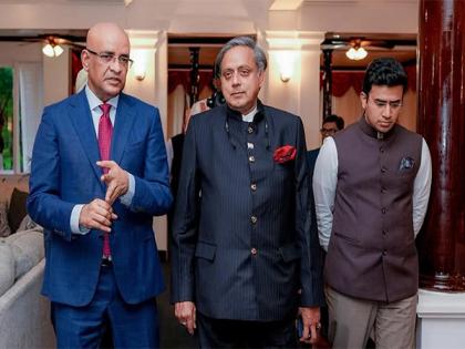 Tharoor, Surya take India's zero-tolerance message on terror to Guyana's VP Bharrat Jagdeo | Tharoor, Surya take India's zero-tolerance message on terror to Guyana's VP Bharrat Jagdeo Tharoor, Surya take India's zero-tolerance message on terror to Guyana's VP Bharrat Jagdeo | Tharoor, Surya take India's zero-tolerance message on terror to Guyana's VP Bharrat Jagdeo