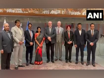 Indian parliamentary delegation led by Kanimozhi meets Slovenian lawmakers in Ljubljana | Indian parliamentary delegation led by Kanimozhi meets Slovenian lawmakers in Ljubljana Indian parliamentary delegation led by Kanimozhi meets Slovenian lawmakers in Ljubljana | Indian parliamentary delegation led by Kanimozhi meets Slovenian lawmakers in Ljubljana
