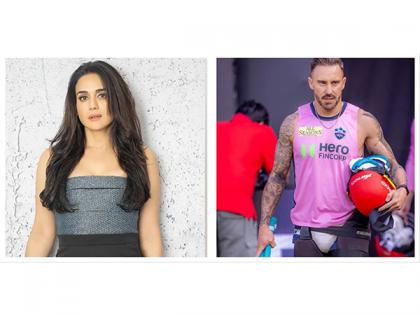 "Make it happen," quips Faf du Plessis as fans want him to star in film with Preity Zinta | "Make it happen," quips Faf du Plessis as fans want him to star in film with Preity Zinta