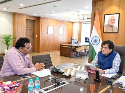 Union Minister Piyush Goyal meets Paytm founder, discuss making India digital payments powerhouse | Union Minister Piyush Goyal meets Paytm founder, discuss making India digital payments powerhouse