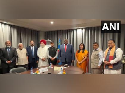 All-party delegation led by Shrikanth Shinde meets Deputy PM of Congo, President of the Senate | All-party delegation led by Shrikanth Shinde meets Deputy PM of Congo, President of the Senate All-party delegation led by Shrikanth Shinde meets Deputy PM of Congo, President of the Senate | All-party delegation led by Shrikanth Shinde meets Deputy PM of Congo, President of the Senate
