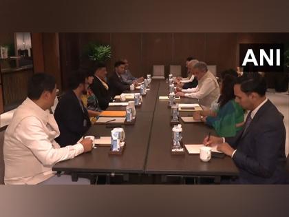 Sanjay Kumar Jha leads party delegation to Singapore, meets High Commissioner Shilpak Ambule | Sanjay Kumar Jha leads party delegation to Singapore, meets High Commissioner Shilpak Ambule Sanjay Kumar Jha leads party delegation to Singapore, meets High Commissioner Shilpak Ambule | Sanjay Kumar Jha leads party delegation to Singapore, meets High Commissioner Shilpak Ambule